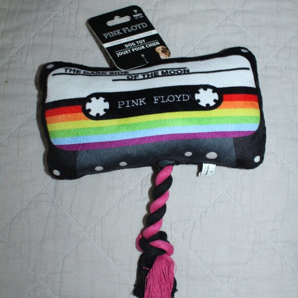 Perri's Lot of 3 Dog Toys Plush Pink Floyd ACDC Fender - Picture 3 of 4